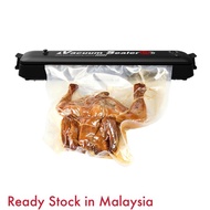 (Ready Stock) Home Vacuum Sealer Fresh Food Saver Package Sealing Machine Durable High Quality Free 