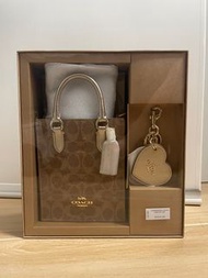 Coach mini tote bag gift set