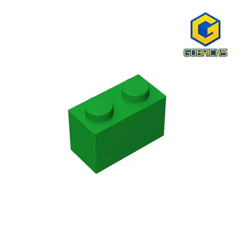 Gobricks GDS-532 Brick 1 x 2 without Bottom Tube compatible with lego 3004 3065 35743 pieces of chil