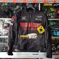 JACKET JAKET YELLOW CORN 0102 BLACK RED