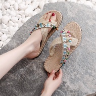Bohemian Handmade Platform Slippers