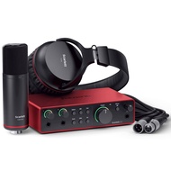 Focusrite Scarlett Solo Studio 4th Gen Recording Bundle Audio Interface