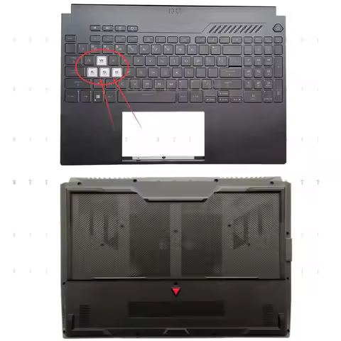 For New ASUS TUF 3/4 F15 FX507 FA507 Palmrest with Keyboard +Bottom Case 15.6" 2022