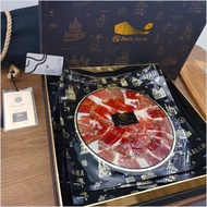 Spain 5J Ham Pure Black Pig Acorn 36 Months Air-Dried Rear Leg 70g Spain 5J Ham Ebilia Ham Pure Blac