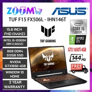 ASUS TUF F15 FX506L-IHM146TT 15.6: FHD 144HZ GAMING LAPTOP (I5-10300G , 8GB , 512GB SSD , GTX1650TI 4GB , WIN10)