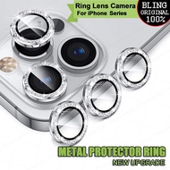 Shiny Diamond Metal Glass Camera Lens Protector For iPhone Air 17 16 Pro Max 15 Plus 14 13 Mini 12 1