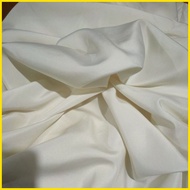 ◺ § ✗ Cream Soft Geena fabric sold per yard