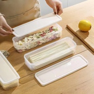 Noodle Storage Noodle Storage Box Long Noodle Hanging Noodle Fresh-keeping Box Large Pasta Scallion 