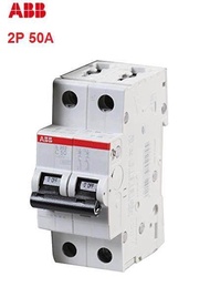 ABB เมนเบรกเกอร์ เบรกเกอร์ MCB 2P 50A S202M-C50