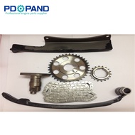 1RZ 1RZE 1RZFE 1RZ-E 1RZ-FE Engine Replacement Timing Chain Gear Kit (6 pcs) for Toyota Hilux/Hiace