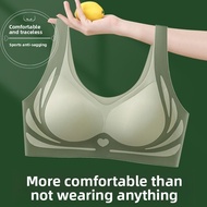 Ladies' Adjustable Underwear Anti-Sagging  reathable with Contrast Colors bra adjustable bra full cu