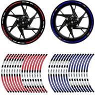 16PCS Wheel Hub Car Steel Ring Sticker Motorcycle Wheel Rim Sticker Unique Wheel Hub Modified Reflec