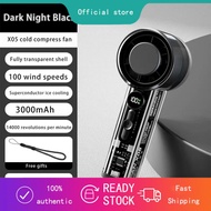 TIMI3C X05 100 Level Refrigeration Cooling Handheld Fan X05 Portable Mini Fan Rechargeable With Icy 