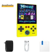 MINI40 4.0Inch Retro Game Console Open Source Linux System 22000+ Games Support 30+ Emulators with 1