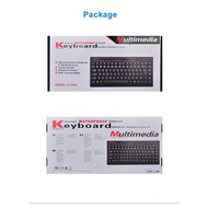 WATERPROOF KEYBOARD MULTIMEDIA TJ-1000