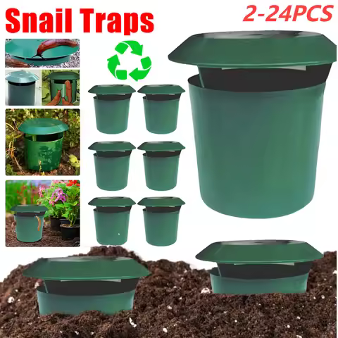 Snail Traps Eco-Friendly Snail Collars Slug Snail Catcher Garden Farm Pests Reject Plant Snail Prote