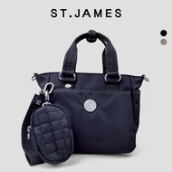 ST.JAMES กระเป๋าถือ/กระเป๋าผ้า ไนล่อน (Nylon) รุ่น BREEZY (มี 2 สี) l กระเป๋าแฟชั่น ผู้หญิง