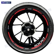 For Z400 Z800 Z900 Z1000 Motorcycle RACING Front And Rear Wheel Hub 17 Inch Waterproof Reflective St