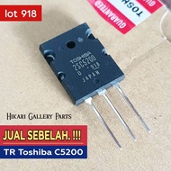 TOSHIBA C5200 ORIGINAL Seri 918 Transistor Final 2SC5200 Toshiba hanya C5200 Tidak Sepasang
