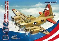 [威逸模型] MENG Q版 B-17G 轟炸機~免膠水 mPLANE-001