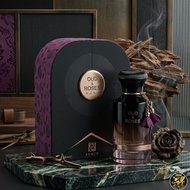 Perfume OUD & ROSES EDP 60ml Ahmad Al Maghribi – Minyak Wangi Unisex Premium Tahan Lama Lelaki Wanit