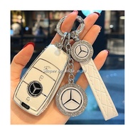 Premium Mercedes Benz Maybach S580 A-B-C-M-Class-E-GLB-GLE-R-SL GLC200 Car Key Protective Cover