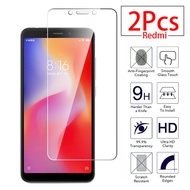 [2pcs] Tempered Glass Screen Protector for Xiaomi Redmi 6A 4X 5A 3S 3X S2 Note 5A 6 Pro 3 Note 5Pro 4X 7 Not Full Glass