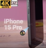 改裝手機頂部/側邊鏡頭版 iPhone 15 Pro 間諜相機手機：隱蔽性同錄影效果嘅巔峰之作！針孔攝錄機，偷拍鏡頭，偷拍針孔，針孔鏡頭，針孔攝影機，偷拍神器，隱藏攝錄機。Modified iPhon