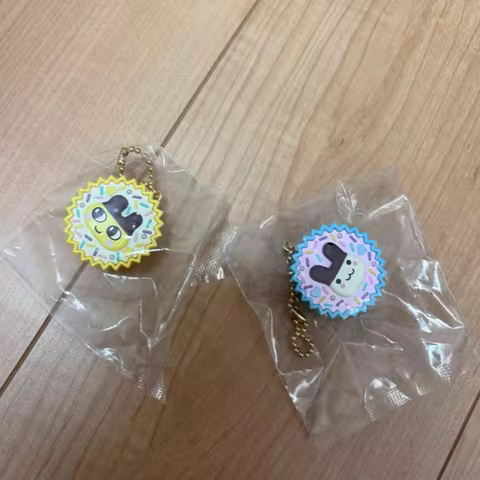Hot Tamagotchi Mametchi Gashapon Heisei Era Sweet Dessert Bag Keychain Ornament Collectible Accessor