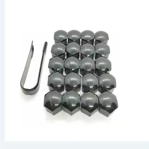 17mm Car Wheel Nut Caps Protection Covers Accessories for Audi A4 A6 A3 A5 Q3 Q5 Q7 BMW E46 E39 E90 