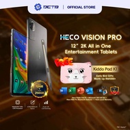 HECO Vision PRO 12" Ultimate Tablet | Wifi + LTE | 24GB* Ram + 25GB Storage | 2K Display | 8000 mAh 