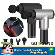 Alat Pijat Getar Elektrik Portable Wireless Muscle Fascial Massage Gun