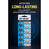 LR44 AG13 1.5V Alkaline Button Battery for Watch, Calculator, Toy, LED Light