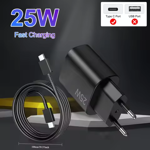 PD 25W Super Fast Charger For Samsung Galaxy S21 S22 S23 S24 Ultra A54 A53A34 USB Type C Data Cable 