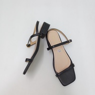 Alexa2 in Black - 1 inch heels Sandals