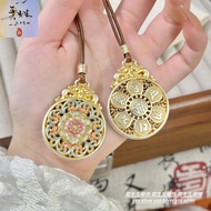 Silver Art Jewelry {Flower Brocade} Pure Silver 9999 Gold-Painted Enamel Colorful Ten Thousand Foot 