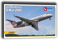 Big Plane Kits 14402-1/144 - Plastic Model Aircraft kit for Regional Plane BPK 14402 Bombardier CRJ 