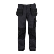 Dunlop Mens On Site Work Trousers Mens (Charcoal/Black) - Sports Direct