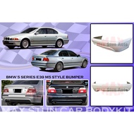 BMW 5 SERIES E39 M5 STYLE REAR BUMPER BMW E39 1995-2002 M5 BUMPER BELAKANG E39 BODYKIT BM BMW M5 LOO