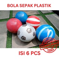 Plastic Soccer Balls Loli Ball/s Plastic Soccer Balls, 6 Pieces
