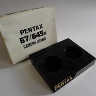 日本 PENTAX 67/645N 相機鏡頭兩用展示座
