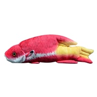 Tropical Fish Plush Toy, 9.8 Inch Cuban Tricolor Arowana Stuffed Animal Pig Fish Sea Animal Doll Kid