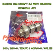 YAMAHA EGO / EGO S / NOUVO / NOUVO S / SRL115 / LAGENDA SRL 115 (ORIGINAL API) S4 RACING CAM SHAFT CAMSHAFT WITH BEARING