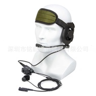 Hytera X1P Finger Microphone U94 PTT+HD01 Unilateral Headset Black Walkie-Talkie Accessories