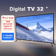 ทีวี 43 นิ้ว Smart TV ทีวี 32 นิ้ว สมาร์ททีวี 4K UHD LED  ระบบ android Wifi/Youtube/Nexflix/Googleplay รับประกัน