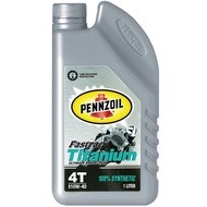 PENNZOIL FASTRAC TITANIUM 4T FULLY 100% SYNTHETIC 10W-40 10W40 MINYAK HITAM PENZOIL OIL
