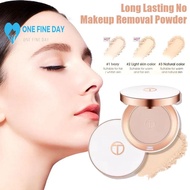 O.two.o Makeup Setting Compact Powder Waterproof Long Cosmetics Full Cover Control Oil Face B8e8