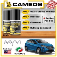 PERODUA MYVI - Paint Repair Kit - Car Touch Up Paint - Scratch Removal - Cameos Combo Set - Automoti