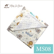 SELIMUT Minky Dot Blanket - MS08