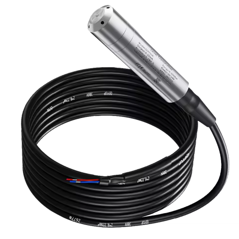 Water Level Sensor 0-10V 4-20mA 0-5m Water Level Transmitter 1m/2m/3m/4m/5m Liquid Level Well Depth 